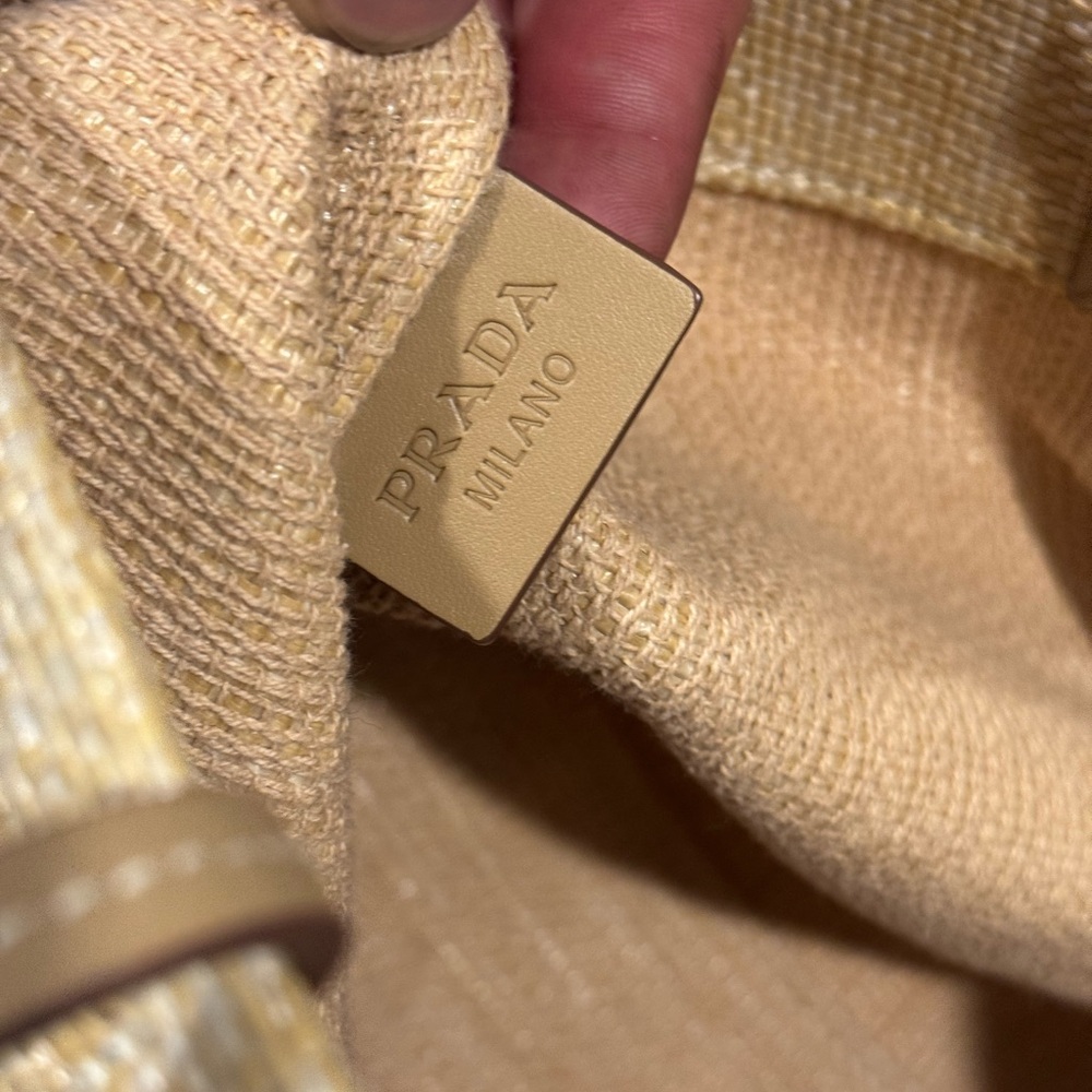 Prada Milano Tan Tote Bag - Picture 8 of 11